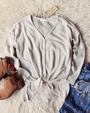 Cozy Tie Thermal in Oatmeal