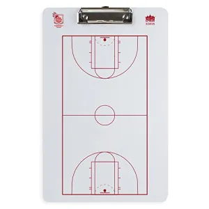 Crown Sporting Goods Dry Erase Basketball Coaching Clipboard