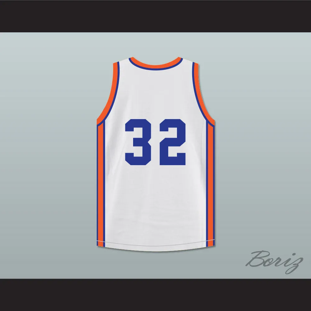 Curtis Gates 32 Colby High School White Basketball Jersey Hoop Dreams