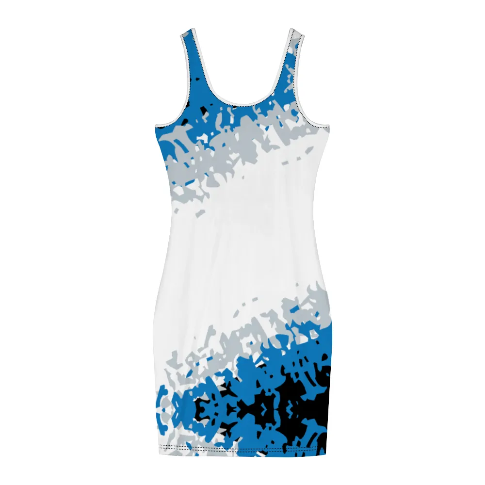 Dallas Basketbsall Ball Women's Tank Dress - White