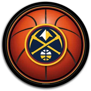 Denver Nuggets: Basketball - Modern Disc Wall Sign
