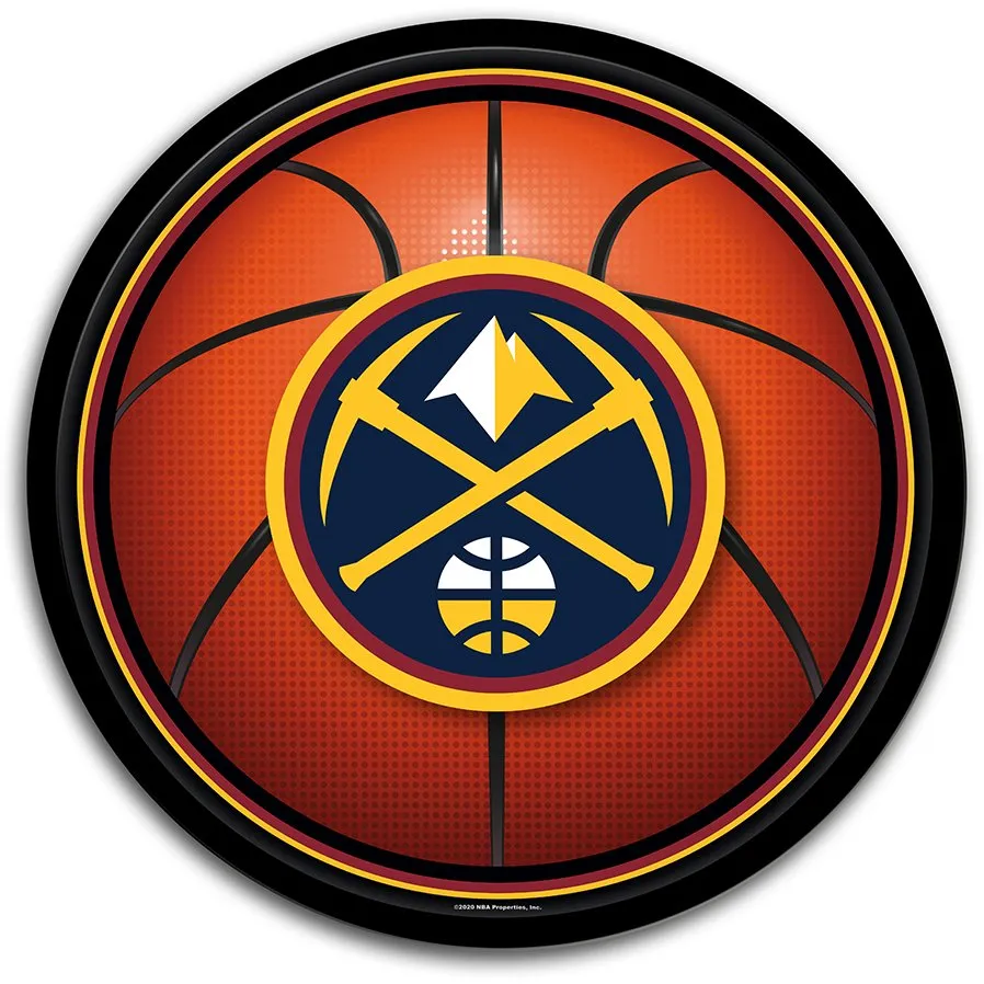 Denver Nuggets: Basketball - Modern Disc Wall Sign