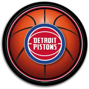 Detroit Pistons: Basketball - Modern Disc Wall Sign