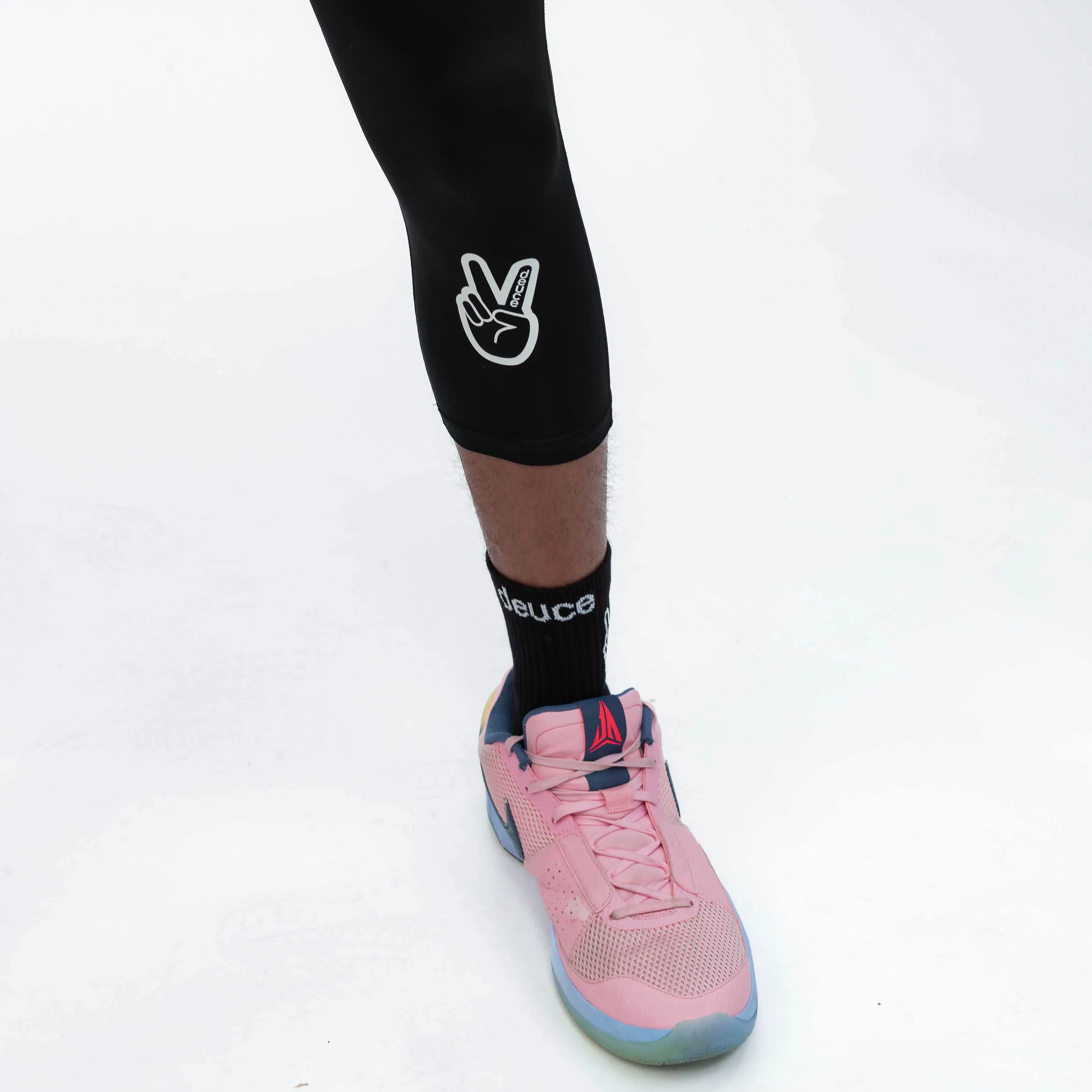 DEUCE 3/4 BASKETBALL TIGHTS | Black