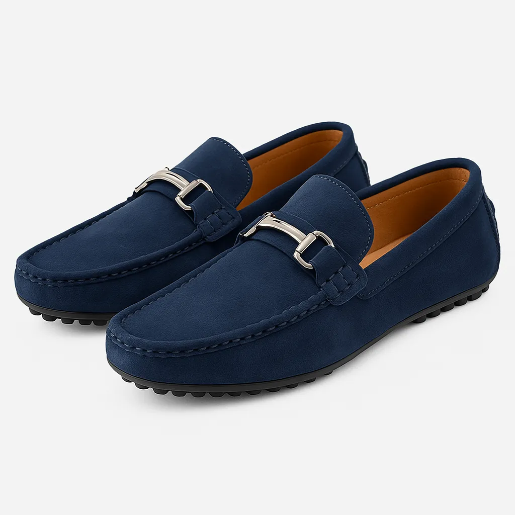 Domoir | Minimal Suede Loafers