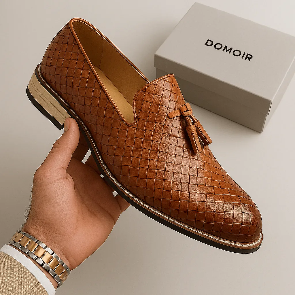 Domoir | Vintage Vegan Leather Loafers