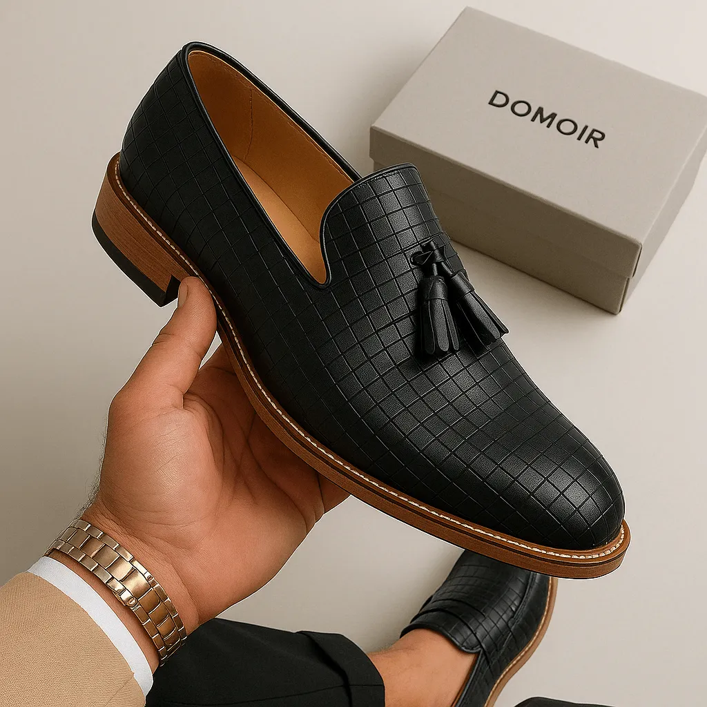 Domoir | Vintage Vegan Leather Loafers