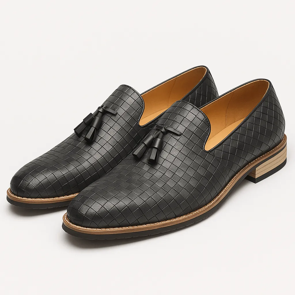 Domoir | Vintage Vegan Leather Loafers