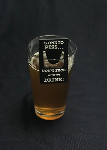 DON'T FUCK WITH MY DRINK MORALE PATCH