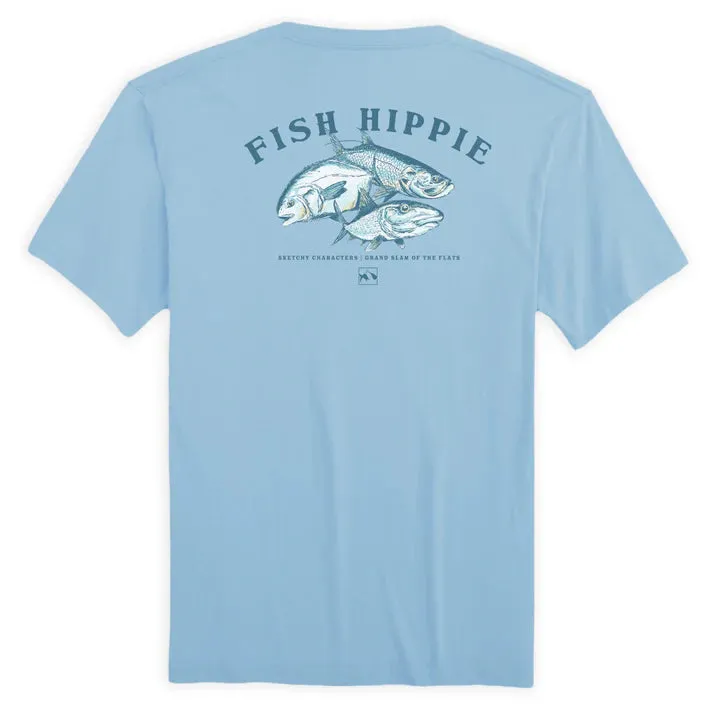 Fish Hippie Flats Slam Pocket Tee (Maya)