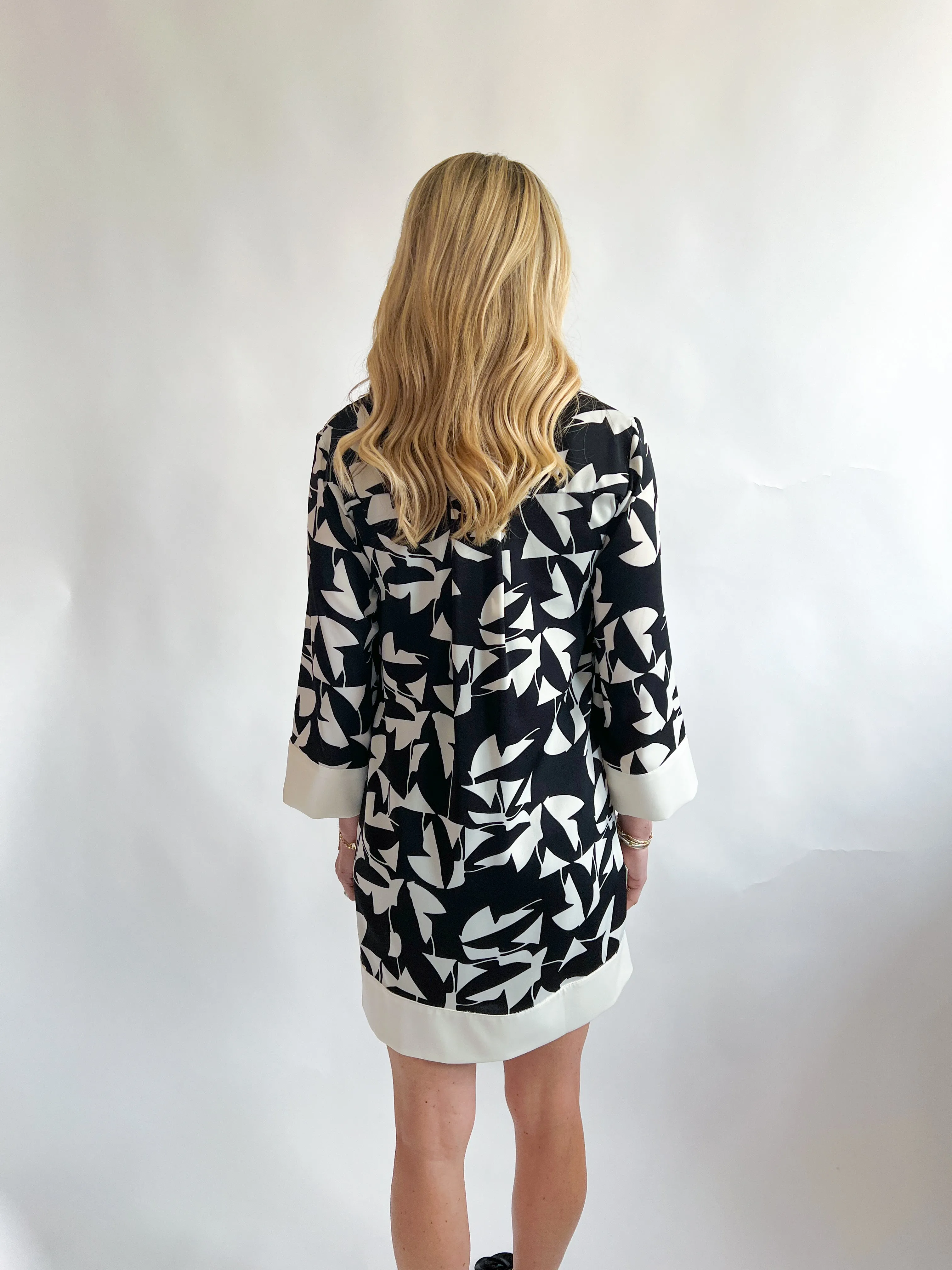 Georgia Abstract Mini Dress