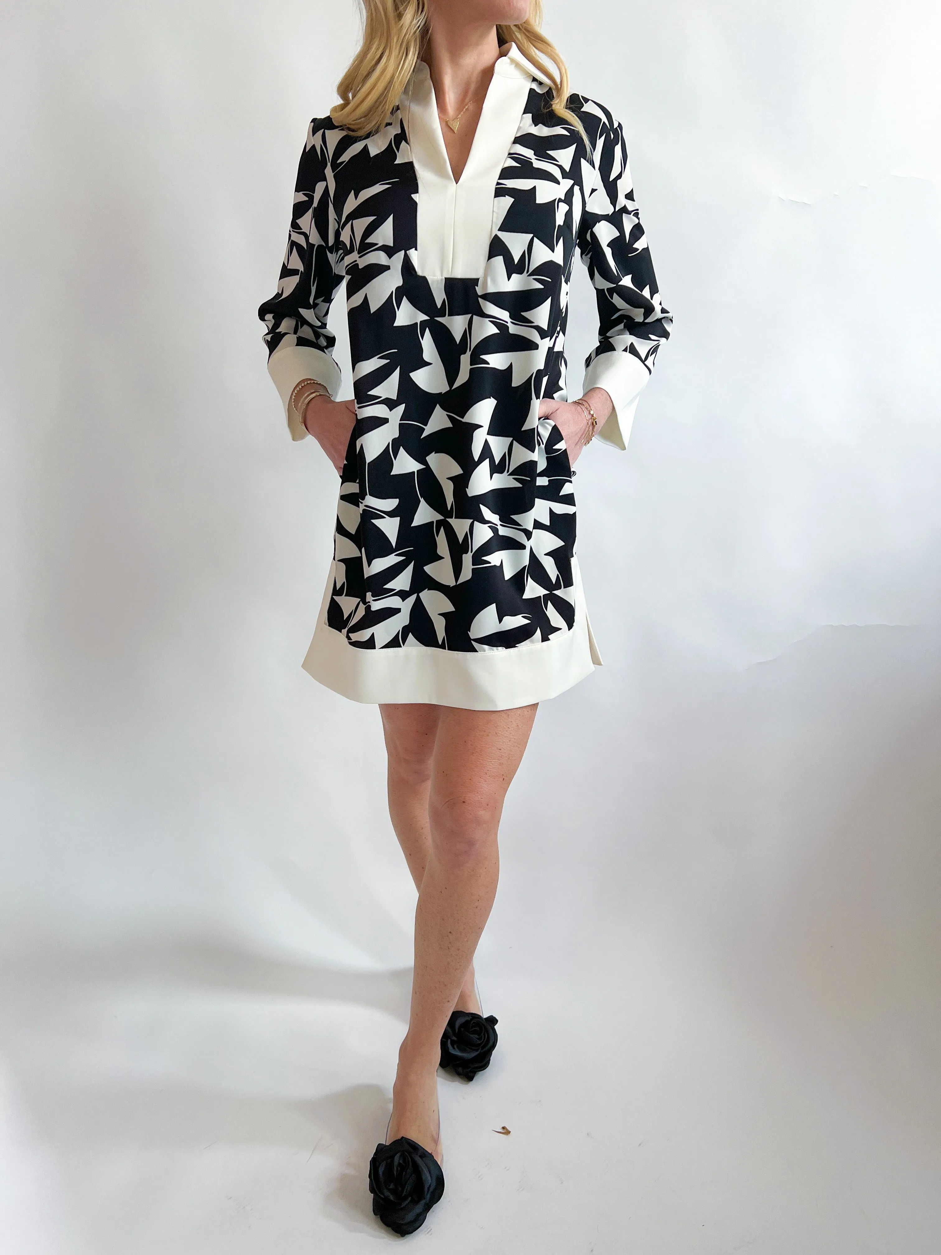 Georgia Abstract Mini Dress