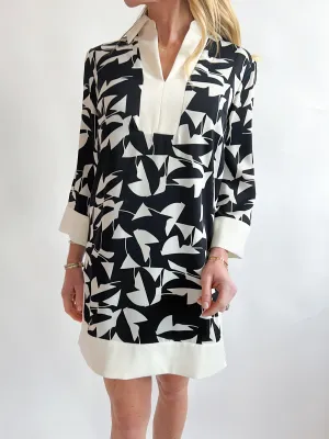 Georgia Abstract Mini Dress