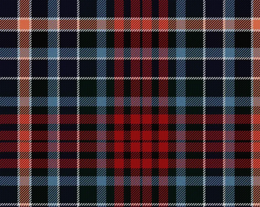 Gordon Red Modern Casual 4 Yard Kilt