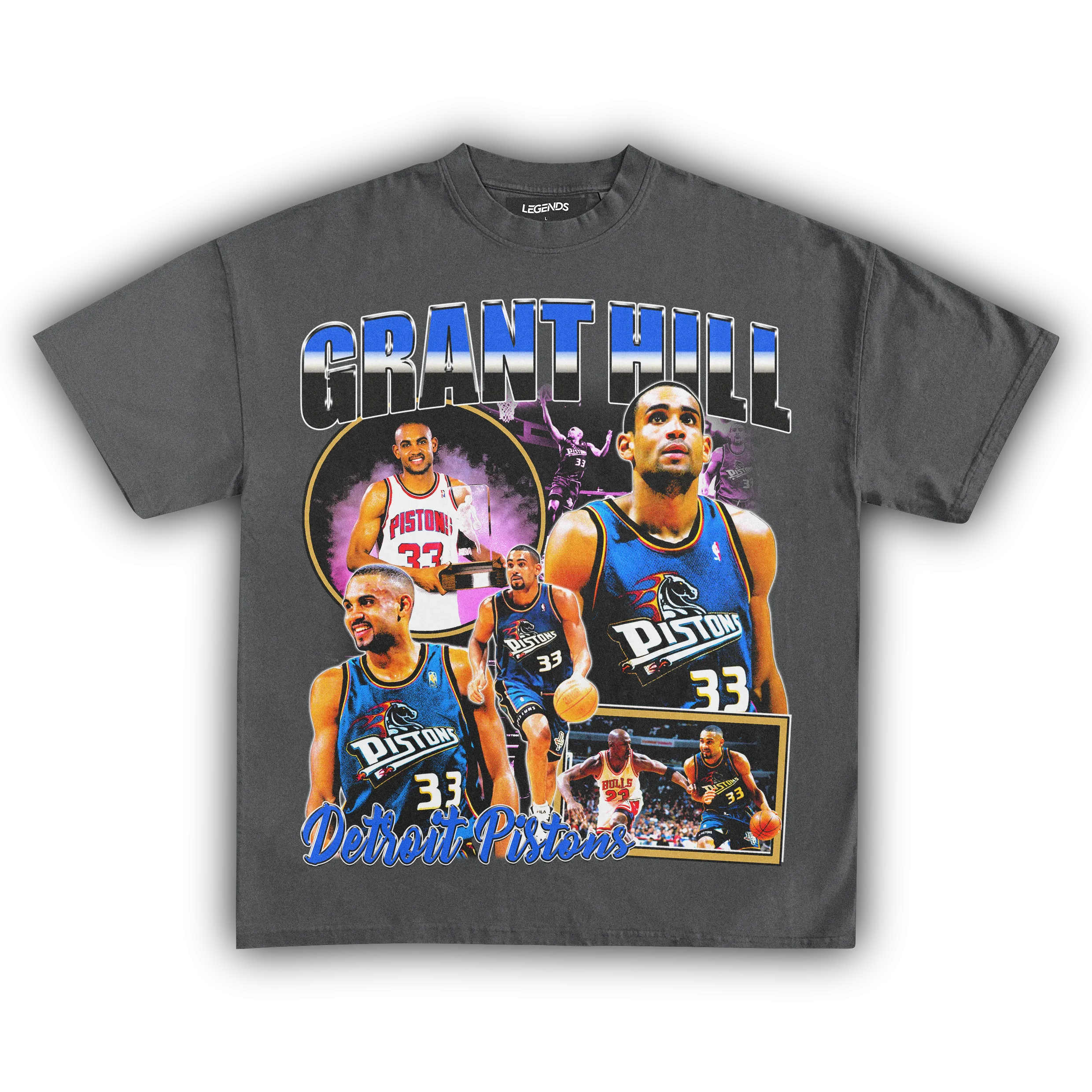 GRANT HILL PISTONS TEE