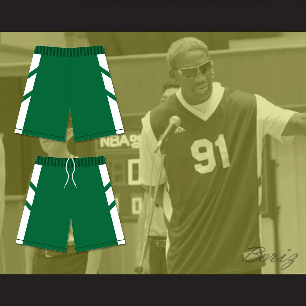 Green Basketball Shorts Dennis Rodman's Big Bang in PyongYang