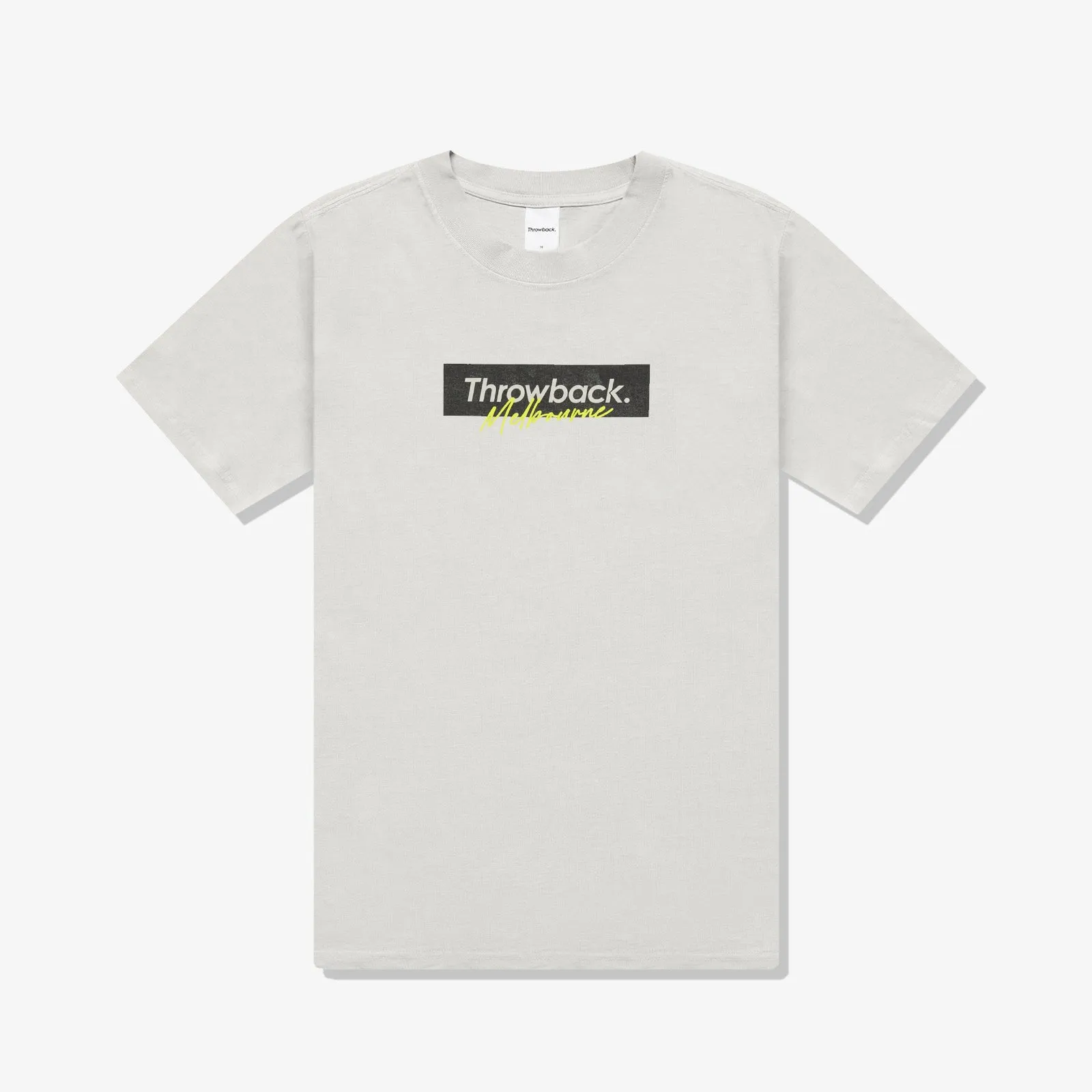 Headline Melbourne Oversized T-Shirt  - Washed Bone