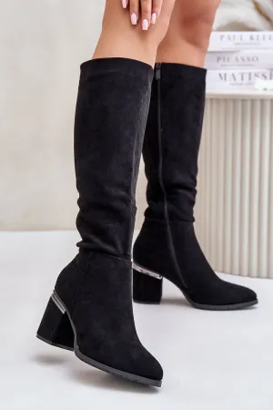 Heel boots