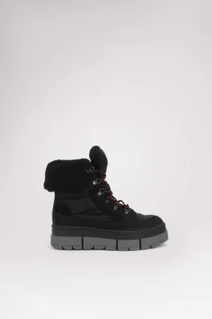 Henta Women's Lace Up Boot w/Ice-Gripper