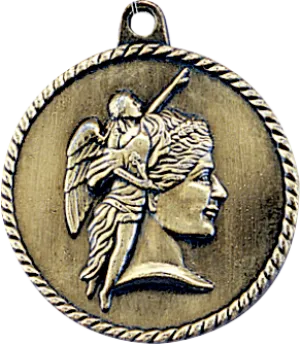 High Relief Classic Style Medal