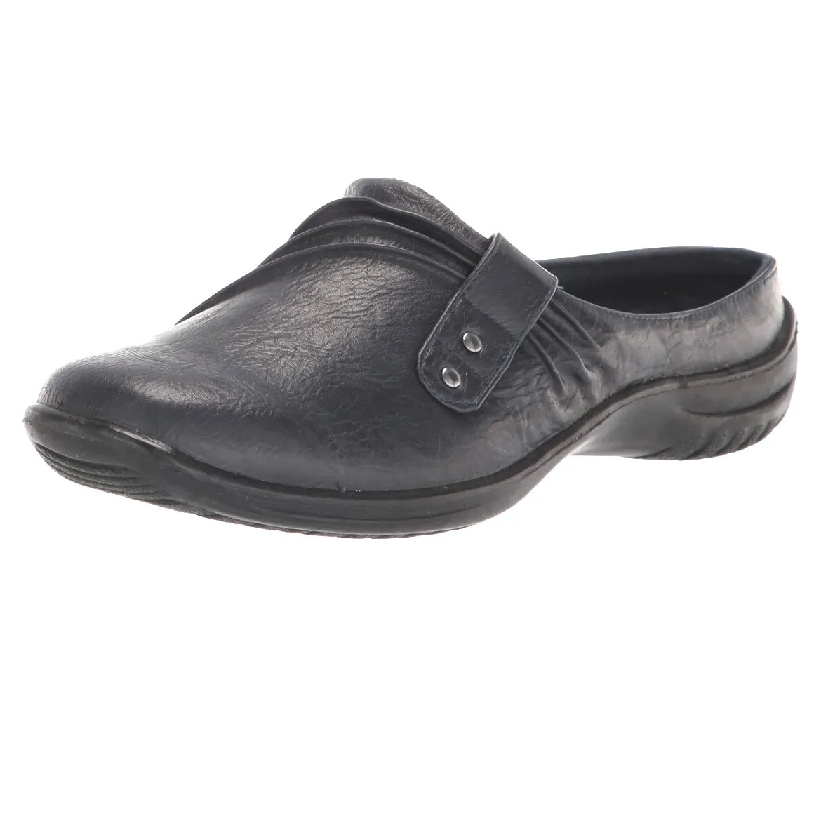 HOLLY Women's Comfort Flats Mules Slip On Clogs
