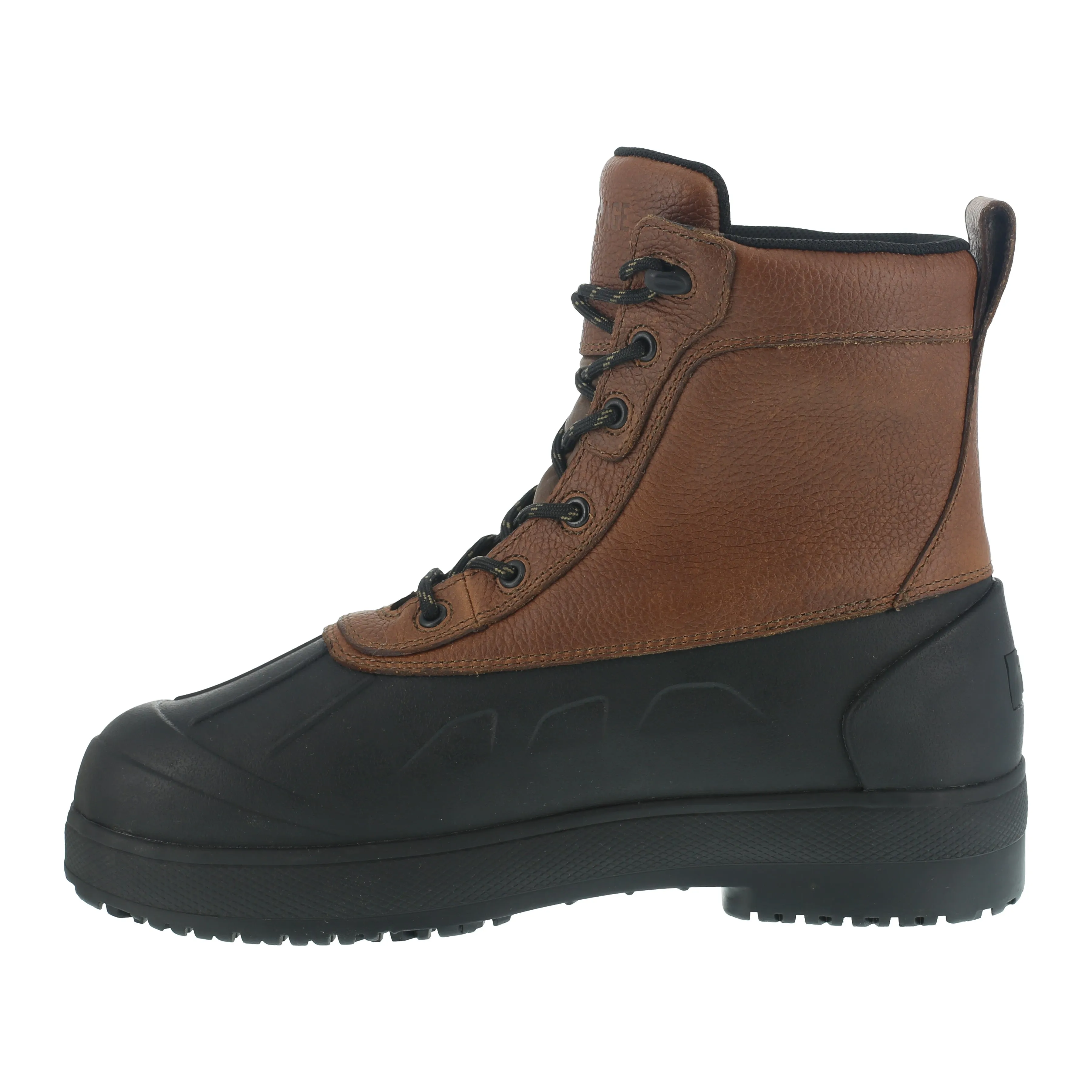 Iron Age Women's Compound Comp Toe Waterproof Rubber Vamp Work Boot - Black - IA9650