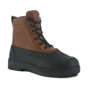 Iron Age Women's Compound Comp Toe Waterproof Rubber Vamp Work Boot - Black - IA9650