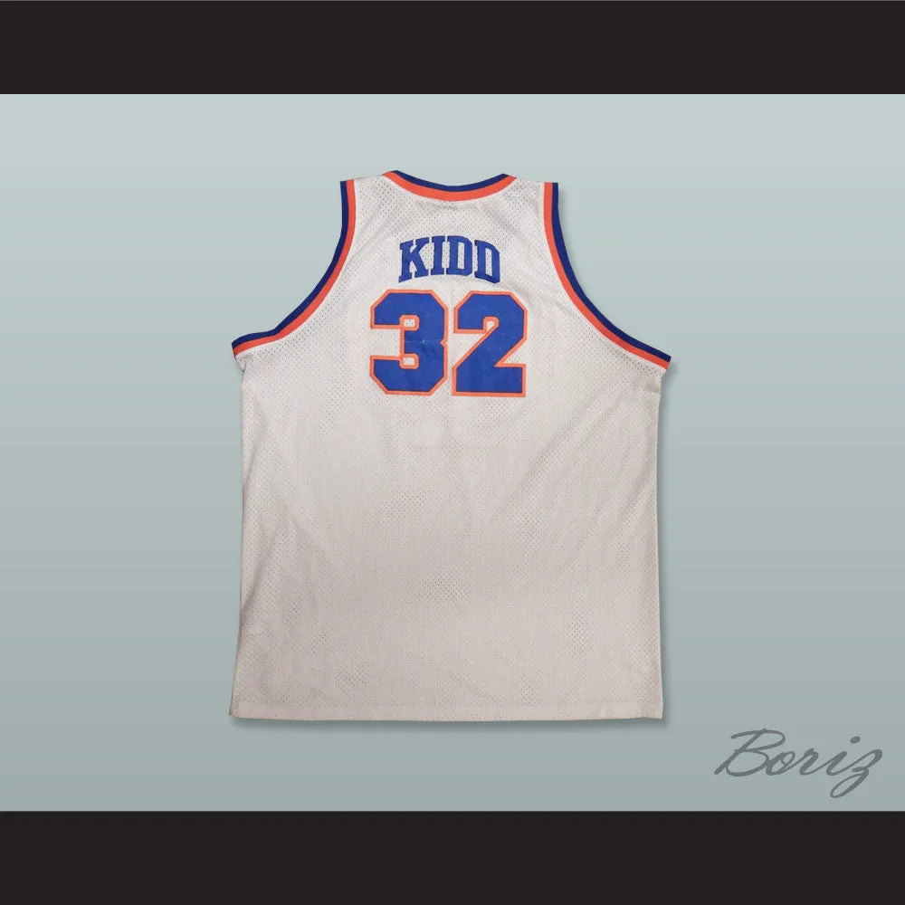Jason Kidd 32 St. Joseph Notre Dame High School Pilots White Basketball Jersey