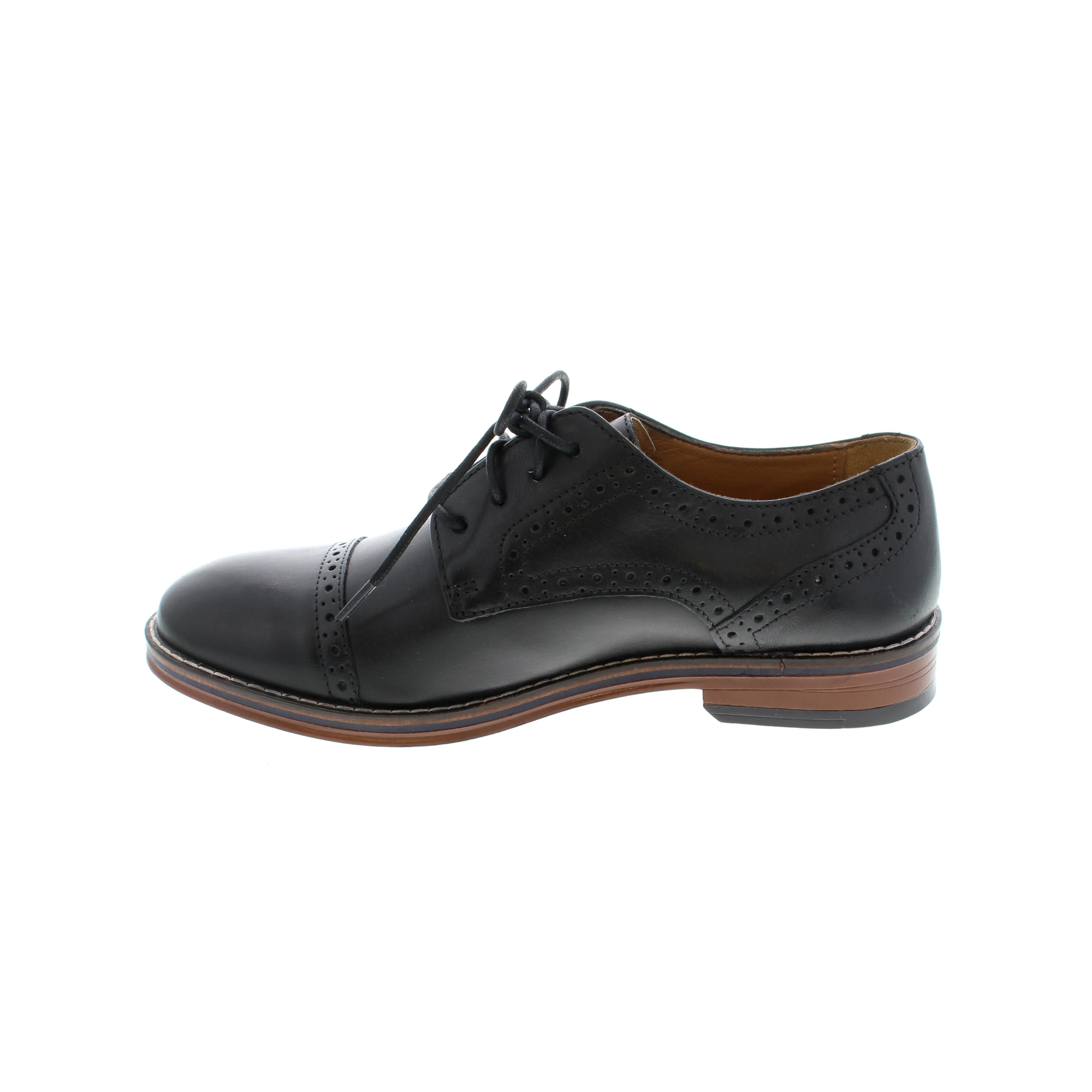 Johnston & Murphy Big Kid Conrad - Black