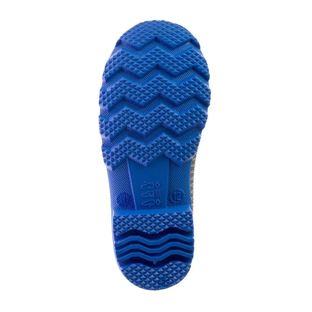 Kamik Stomp Rain Boot - Charcoal/Blue