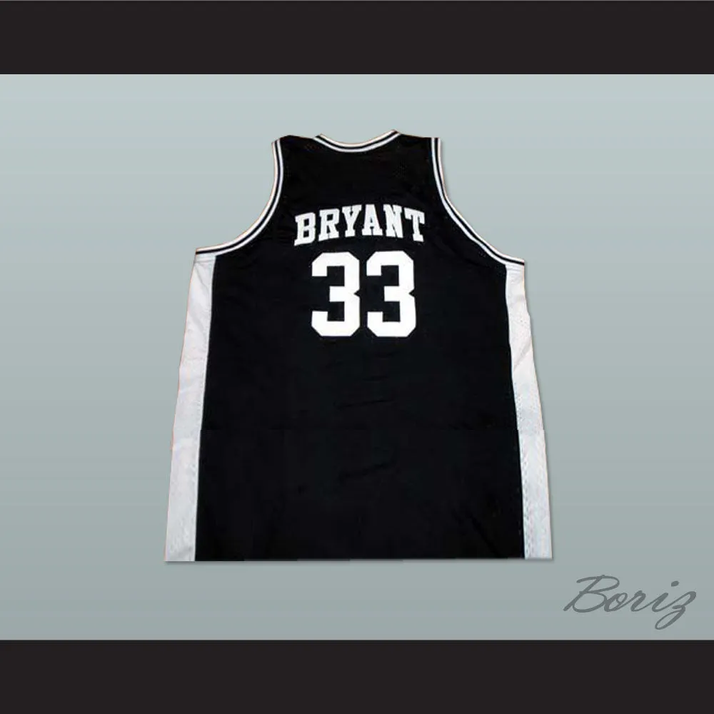 Kobe Bryant 33 Lower Merion High School Aces Black Basketball Jersey
