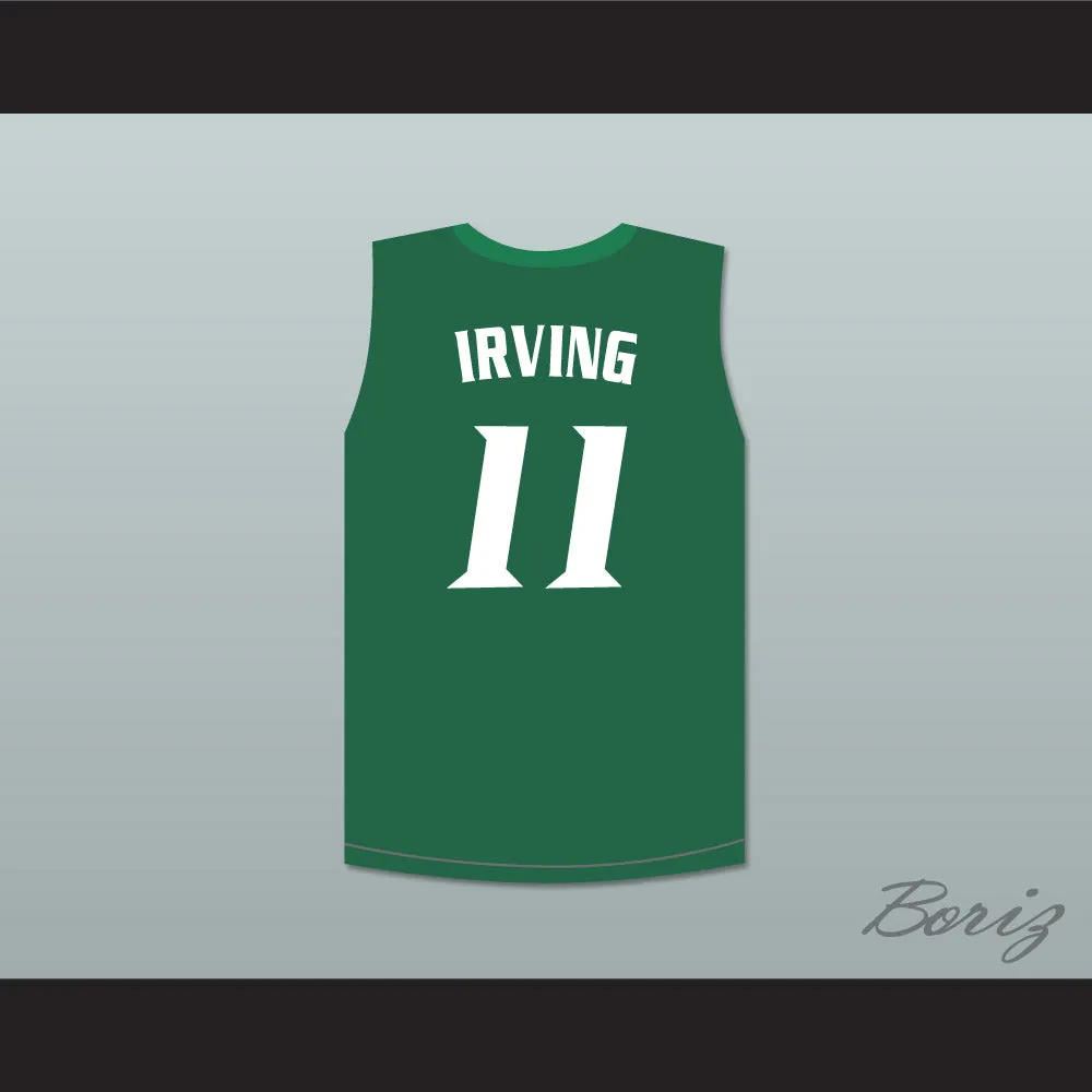 Kyrie Irving 11 St. Patrick High School Green Basketball Jersey