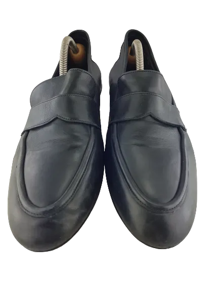 Leather loafers