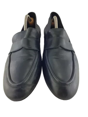 Leather loafers
