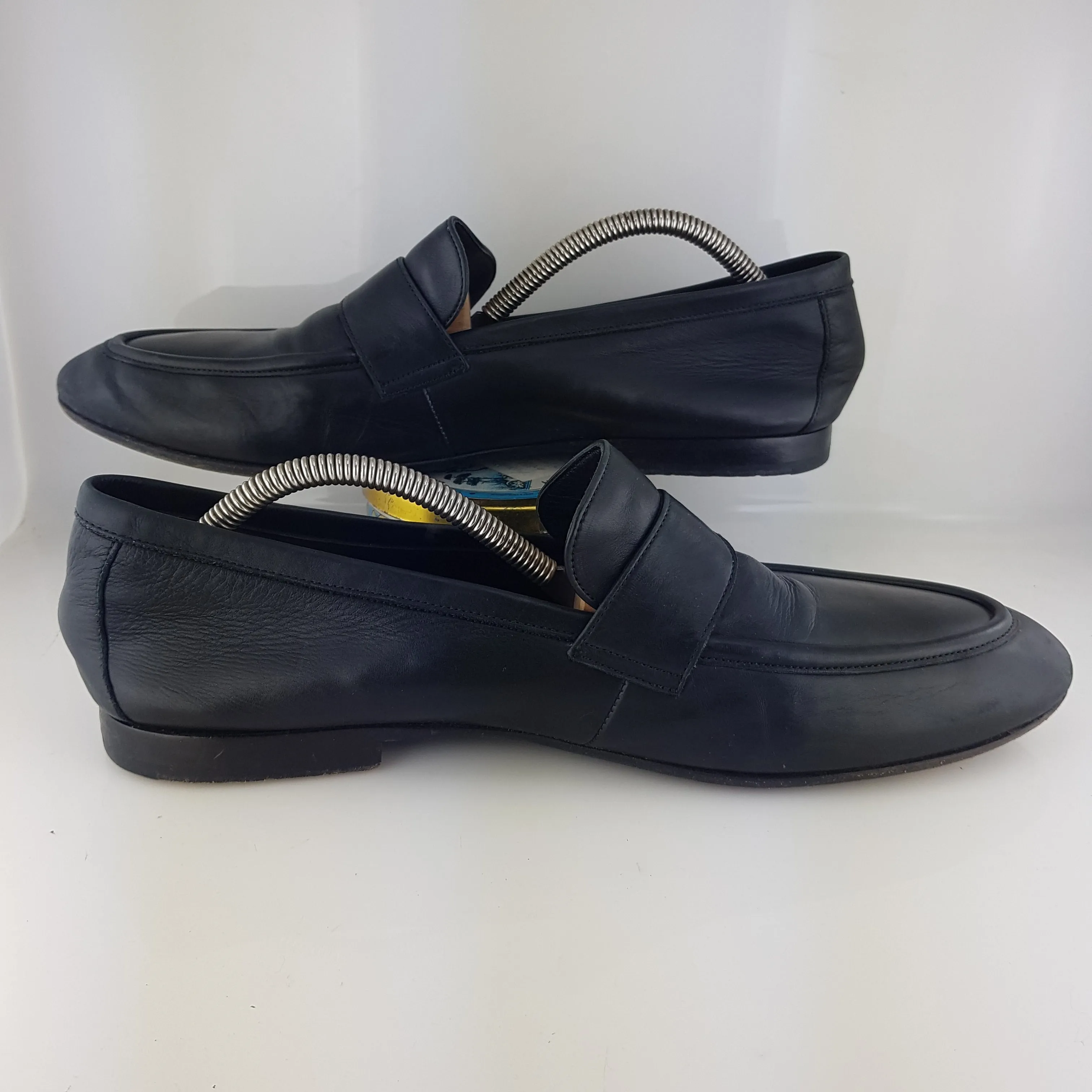 Leather loafers