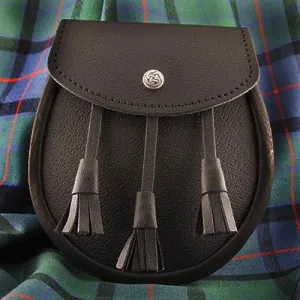 Leather Sporran | Celtic Button