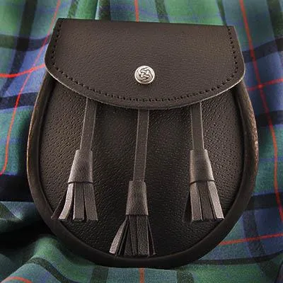 Leather Sporran | Celtic Button
