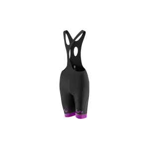 Liv Race Day Bib Shorts - Black/Purple
