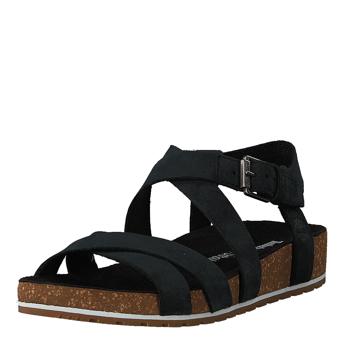 Malibu Waves Ankle Sandal Jet Black Naturebuck