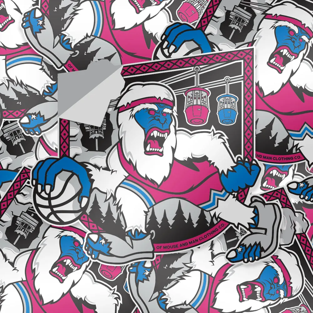 Matterhorn Basketball 5" Sticker
