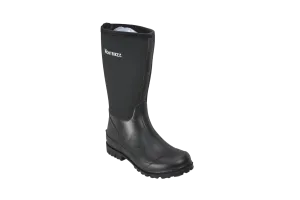 Men's Black Neoprene Rubber Boot