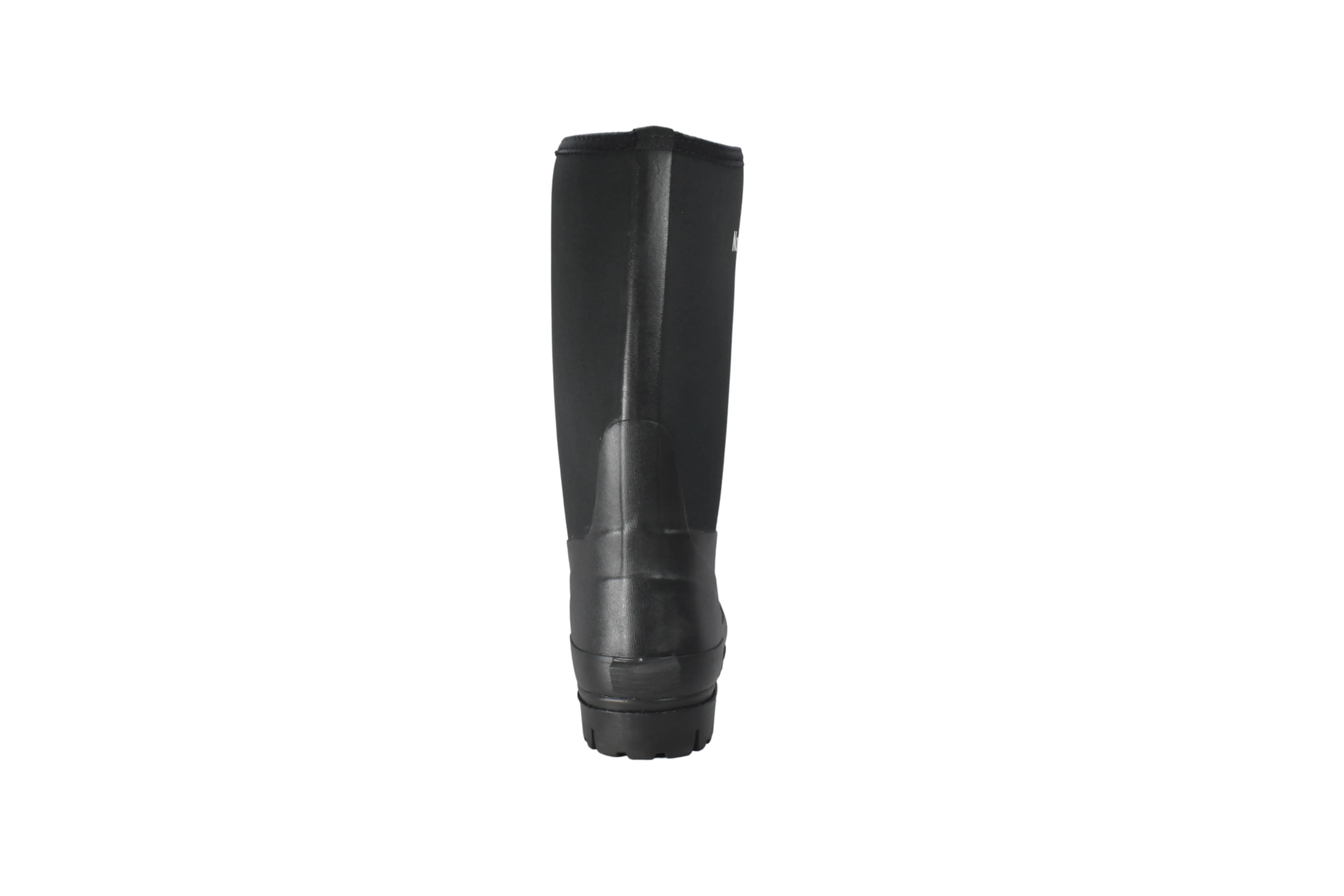 Men's Black Neoprene Rubber Boot