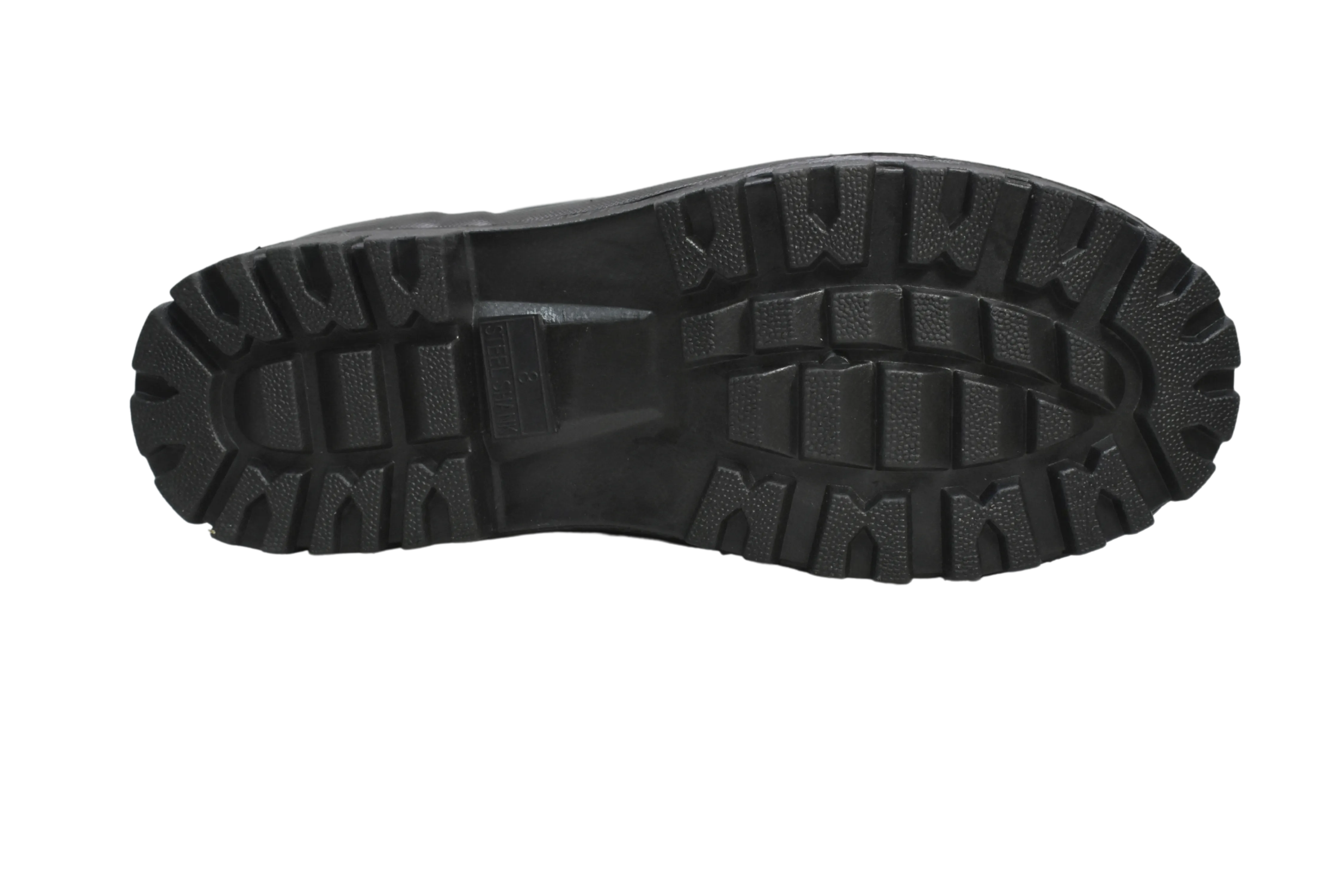 Men's Black Neoprene Rubber Boot