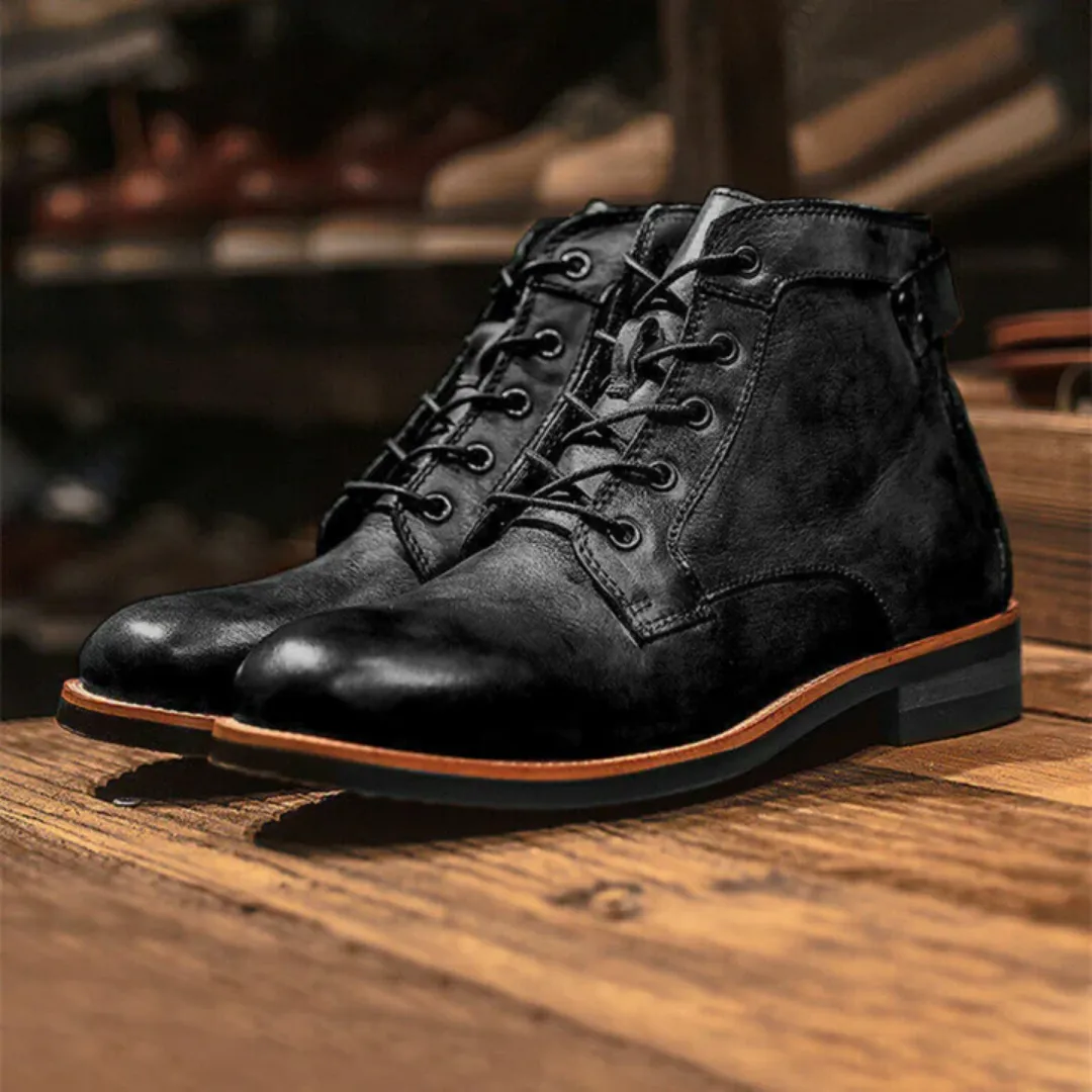 Men's Casual Lace Up Waterproof Boots | Walking