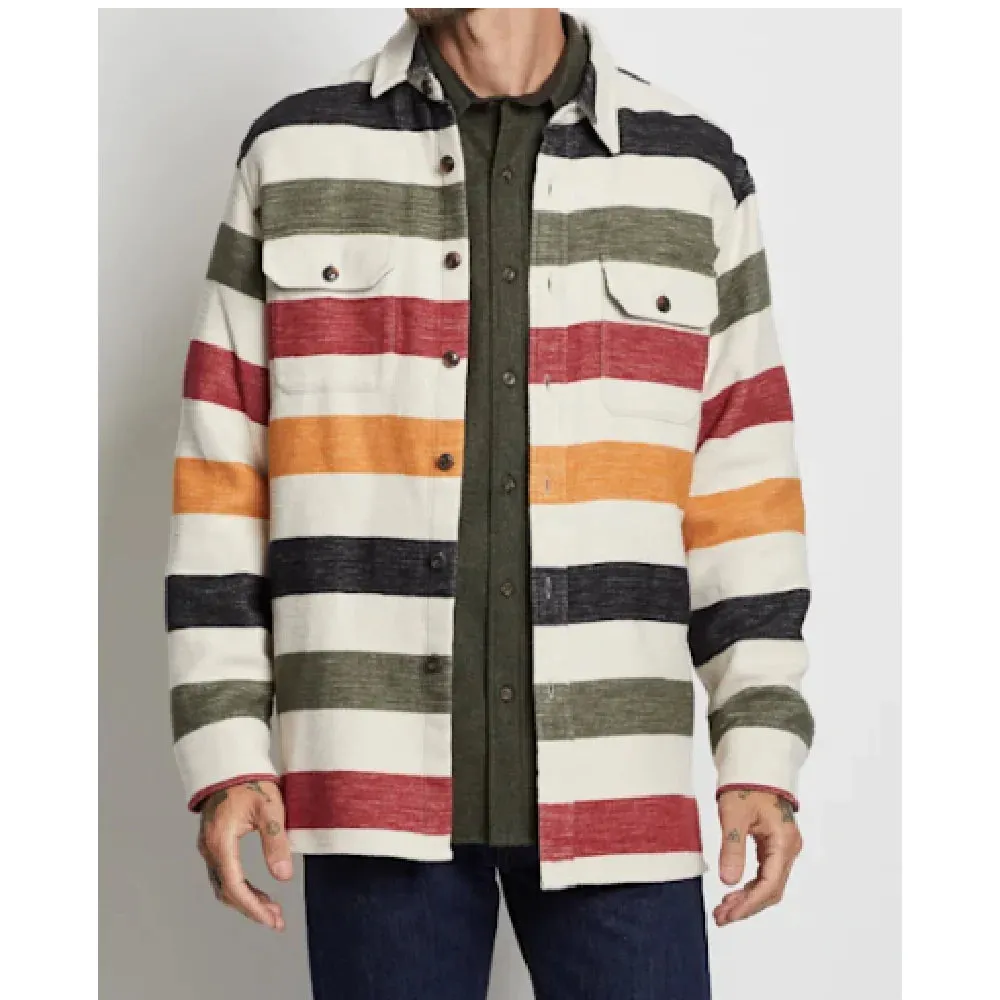 Men's Pendleton | Glacier Driftwood Striped Shirt | Glacier Stripe