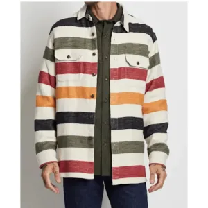 Men's Pendleton | Glacier Driftwood Striped Shirt | Glacier Stripe