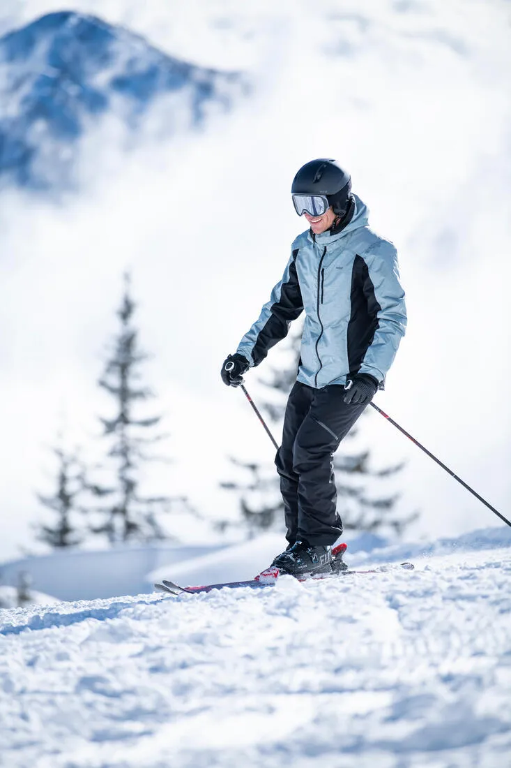 MEN’S WARM SKI TROUSERS 180 - BLACK