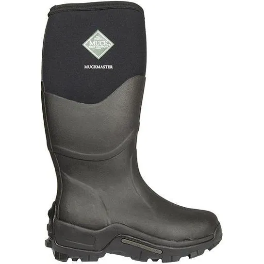 Muck Men's Muckmaster Tall 16" Waterproof Rubber Work Boot - Black - MMH-500A