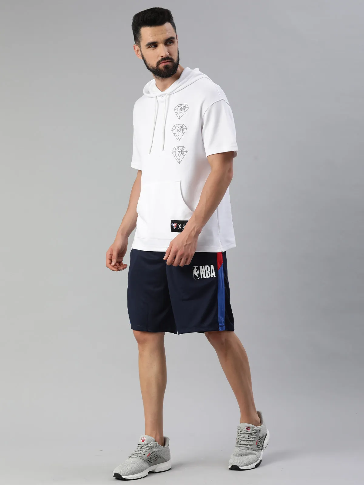 NBA: Track Shorts - Navy