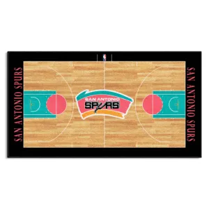 NBAV ? San Antonio Spurs NBA Court Runner